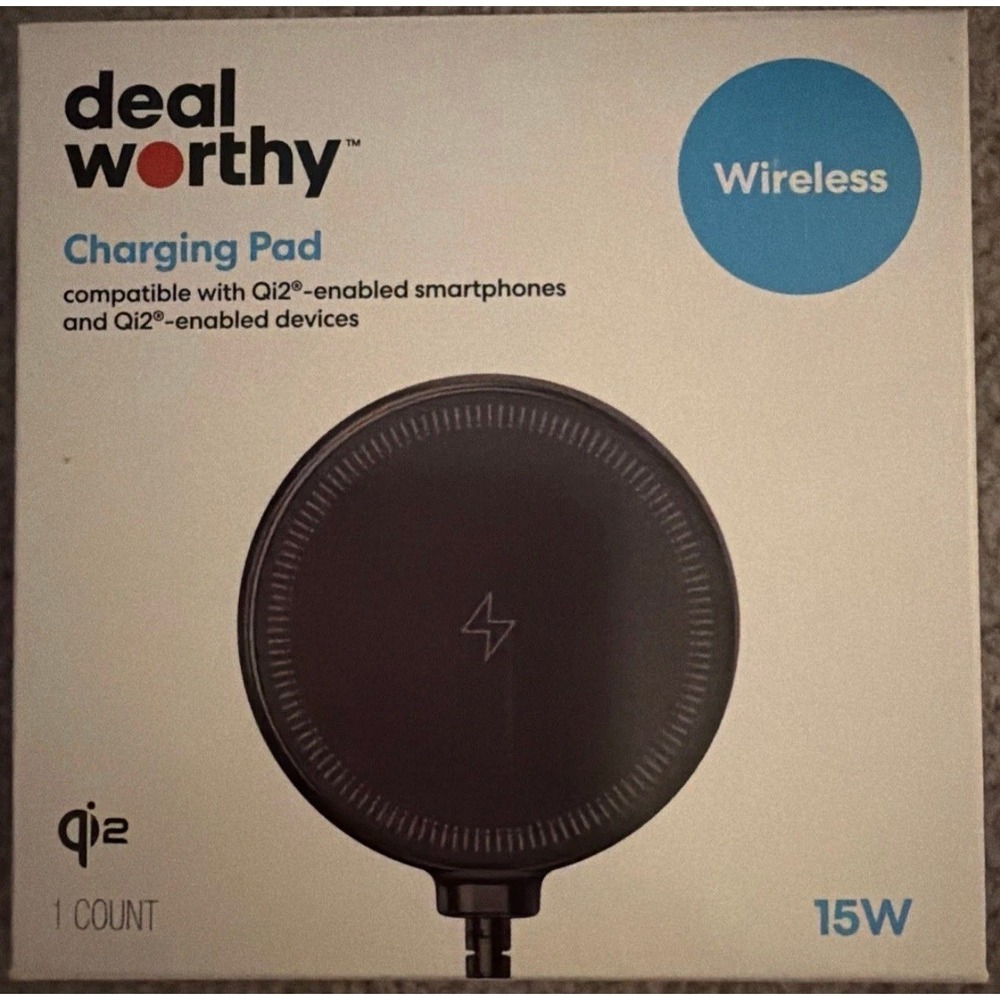 Deal Worthy Wireless Charging Pad 15W